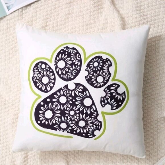 Paw Design Accent Pillow Covers Pillowcase - Picture 4 of 4